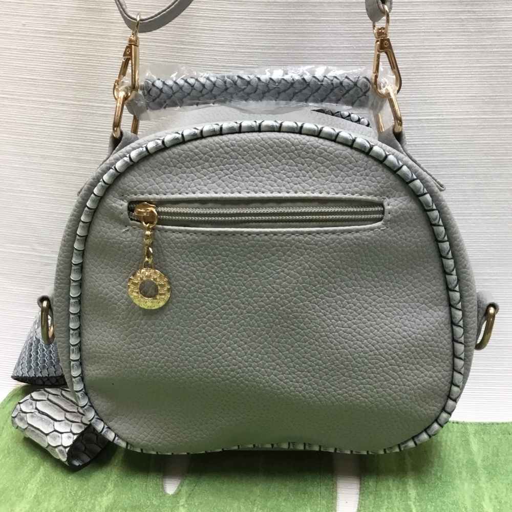 New Gray Tote or Cross Shoulder Bag - Picture 2 of 5